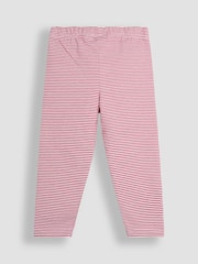 JoJo Maman Bébé Orchid Butterfly Appliqué Leggings 2 Pack - Image 3 of 7