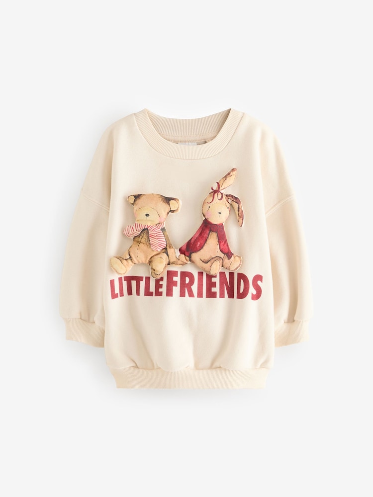 White Sweatshirt (3mths-7yrs) - Image 1 of 3