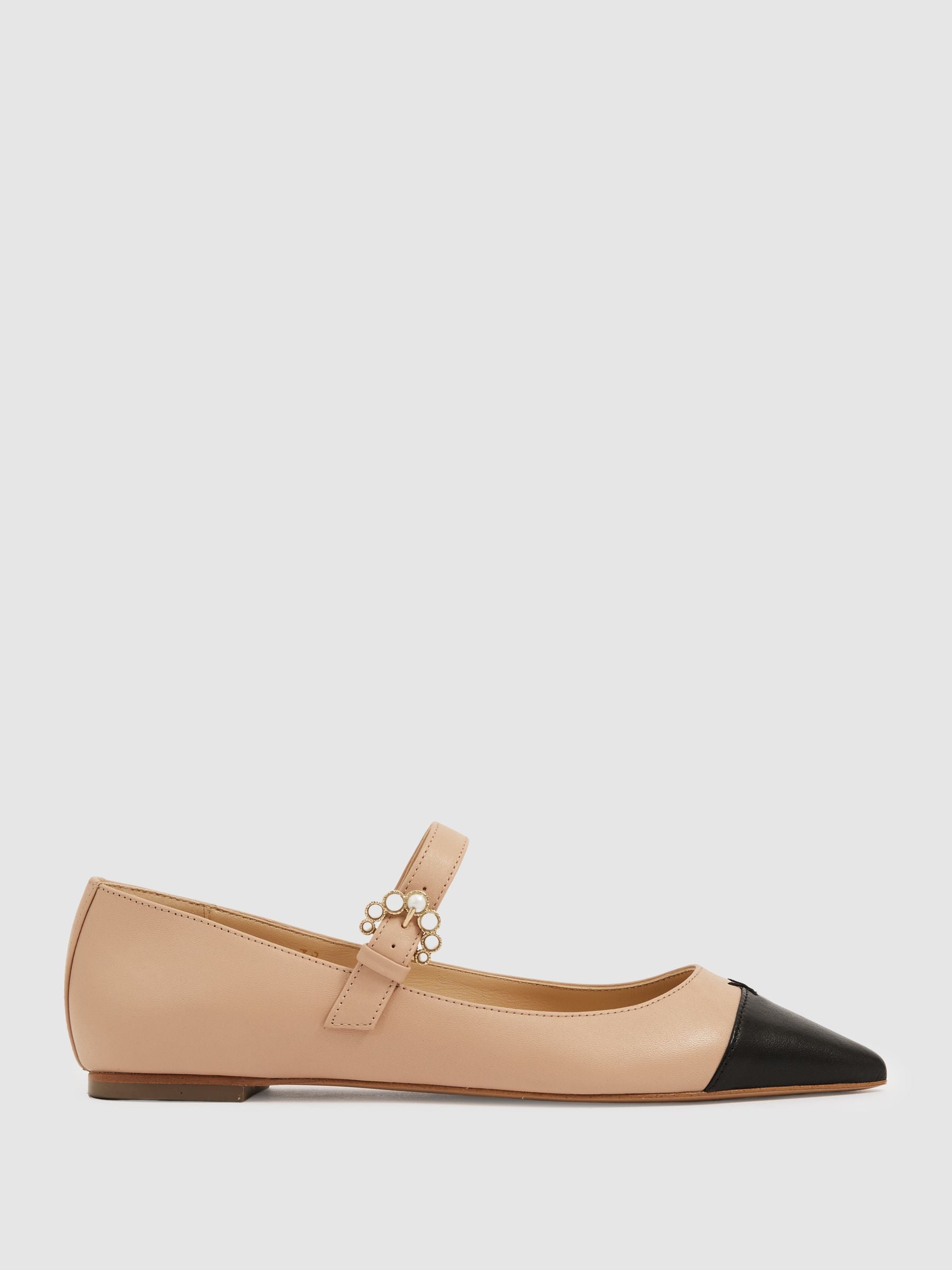 【返品不可】 Buy Camilla Elphick Leather Pointed Flats from Next USA 靴
