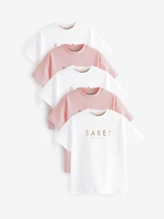 Baker by Ted Baker 100% Cotton T-Shirts 5 Pack - Image 1 of 10