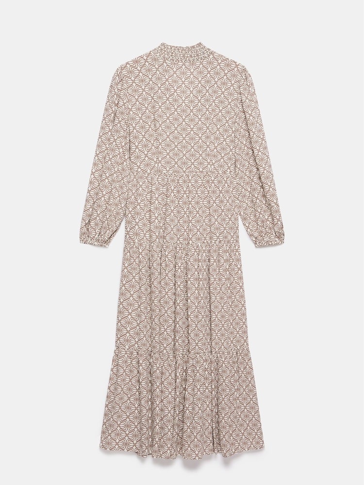 Mint Velvet Cream Printed Maxi Dress - Image 4 of 4 Mint Velvet Cream Printed Maxi Dress - Image 4 of 4