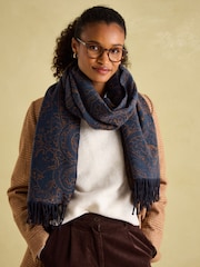 Écharpe Joules Elissa en jacquard à double face - Image 1 of 5
