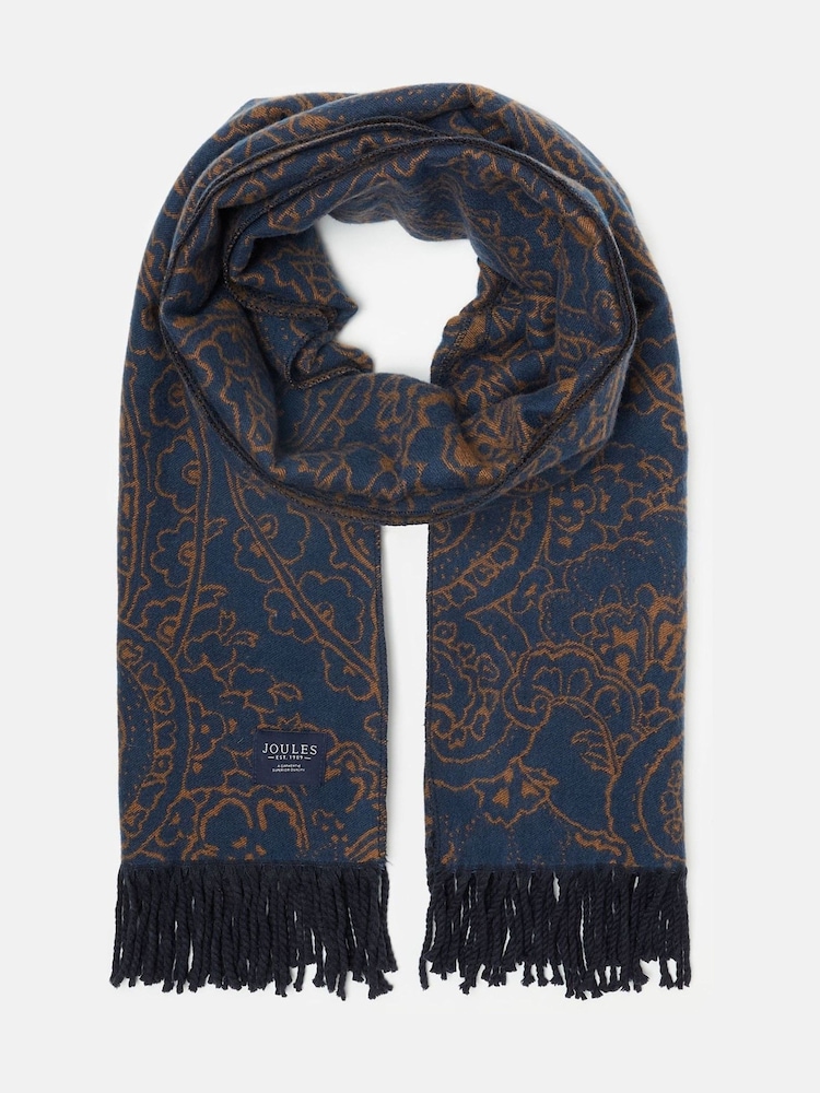 Écharpe Joules Elissa en jacquard à double face - Image 3 of 5