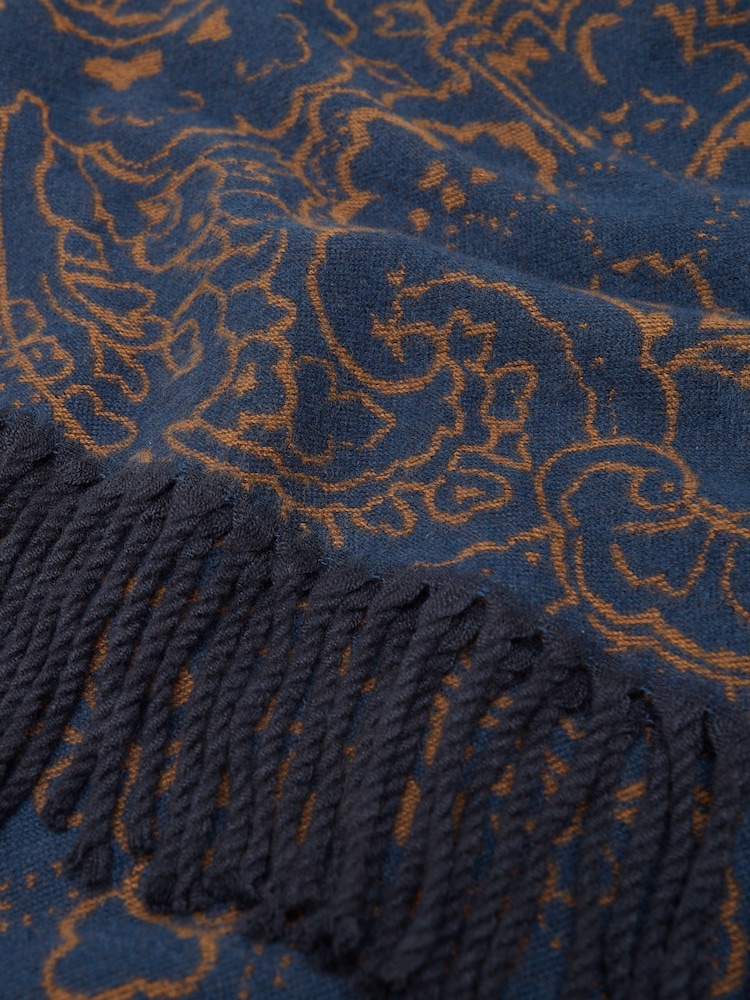 Écharpe Joules Elissa en jacquard à double face - Image 5 of 5