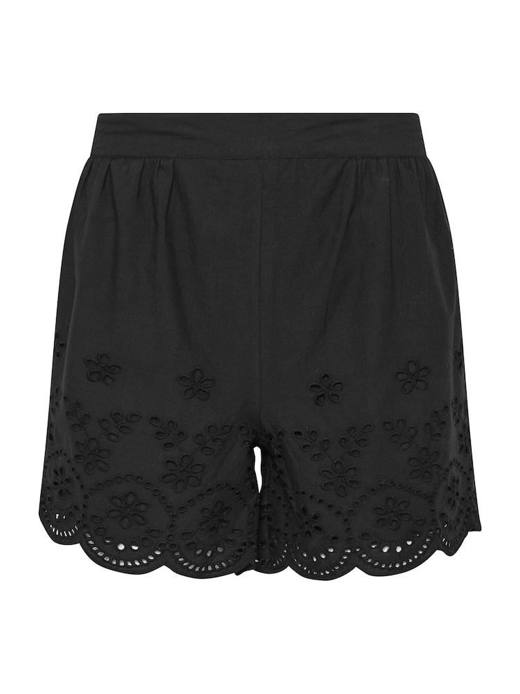 PixieGirl Petite – Shorts aus 100 % Baumwolle mit Lochstickerei - Bild 5 von 5 PixieGirl Petite – Shorts aus 100 % Baumwolle mit Lochstickerei - Bild 5 von 5