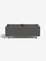 MADE.COM Textured Weave Stone Grey Harlow 2 Seater Sofa - Image 2 of 3