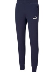 Puma Navy Slim Essentials Joggers - Image 1 of 2