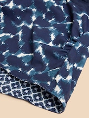 White Stuff Blue Sunshine Reversible Tankini - Image 7 of 7