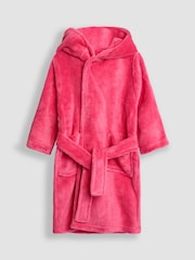 JoJo Maman Bébé Fuchsia Unicorn Dressing Gown - Image 1 of 3