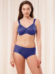 Triumph Blue Essential Minimizer T Wired Bra - Image 3 of 5