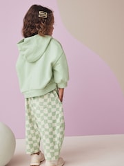 Green 100% Cotton Rabbit Hoodie Set (3mths-7yrs) - Image 3 of 8