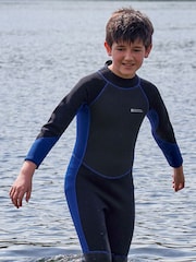 Mountain Warehouse Grey Kids Full Length 2.5mm Neoprene Wetsuit - Image 1 of 5