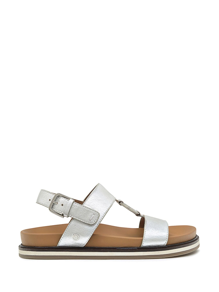 Radley London Silver Bury Walk 2.0 Luxe Footbed Sandals - Image 2 of 4