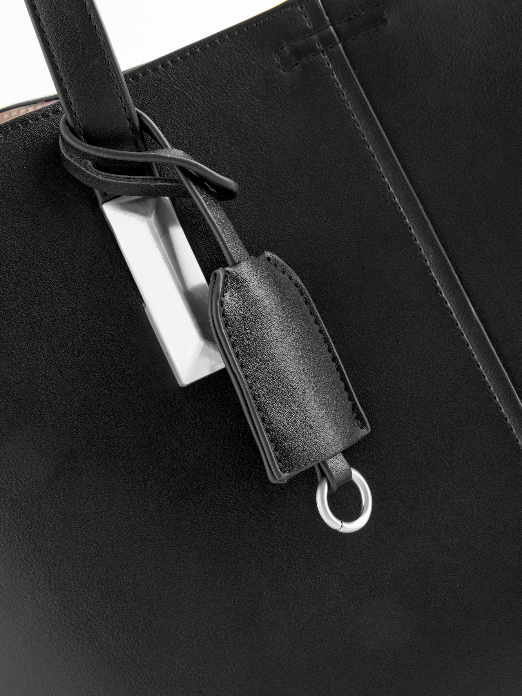 Next black tote bag best sale