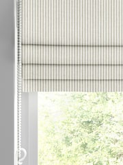 Sophie Allport Natural Stamford Stripe Made to Measure 100% Cotton Roman Blinds - Image 2 of 6