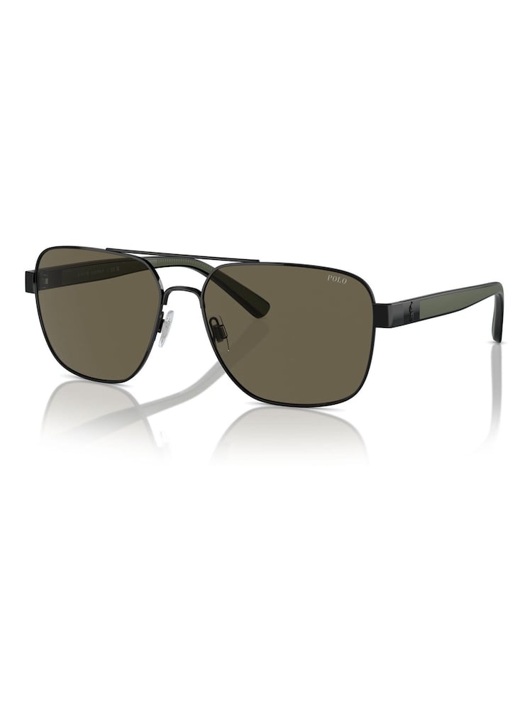 Polo Ralph Lauren Black Pillow Sunglasses - Image 2 of 5