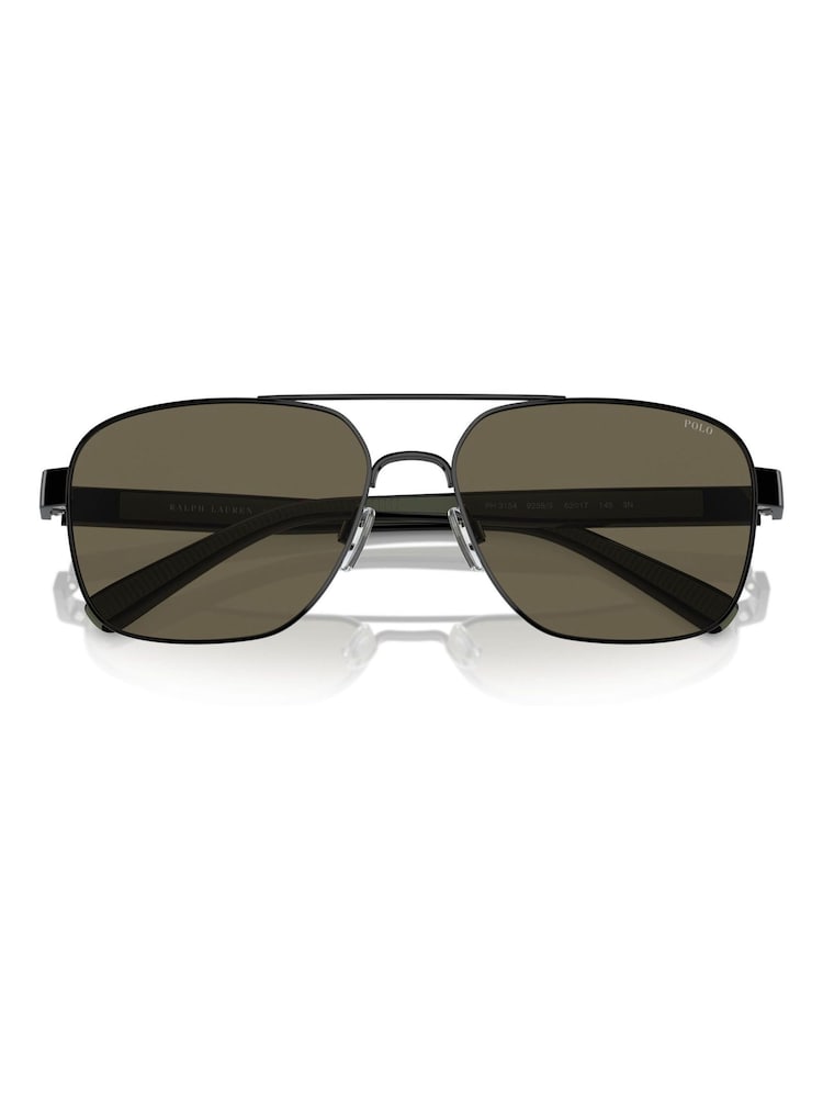 Polo Ralph Lauren Black Pillow Sunglasses - Image 5 of 5
