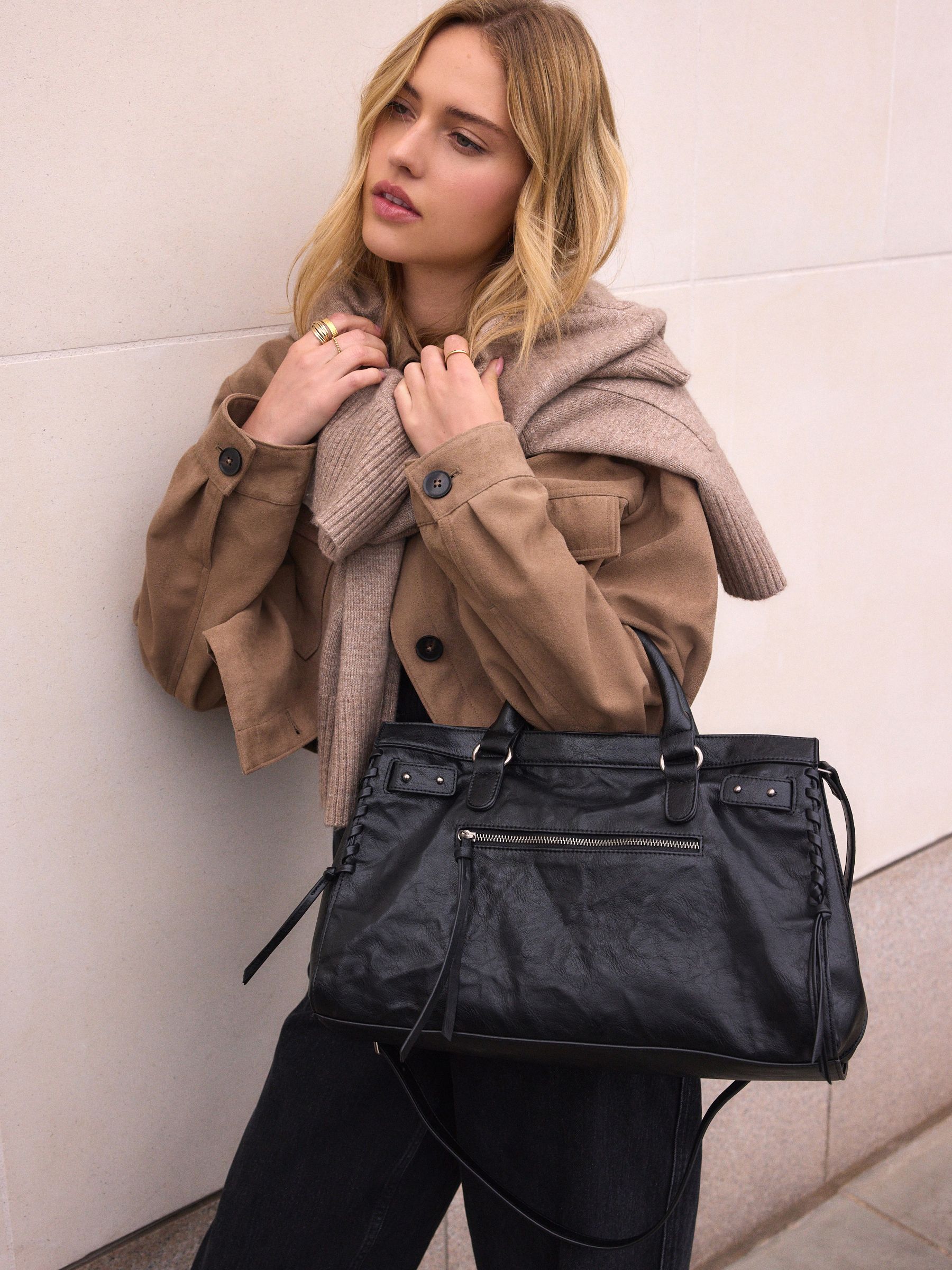 Black Washed Grab Bag