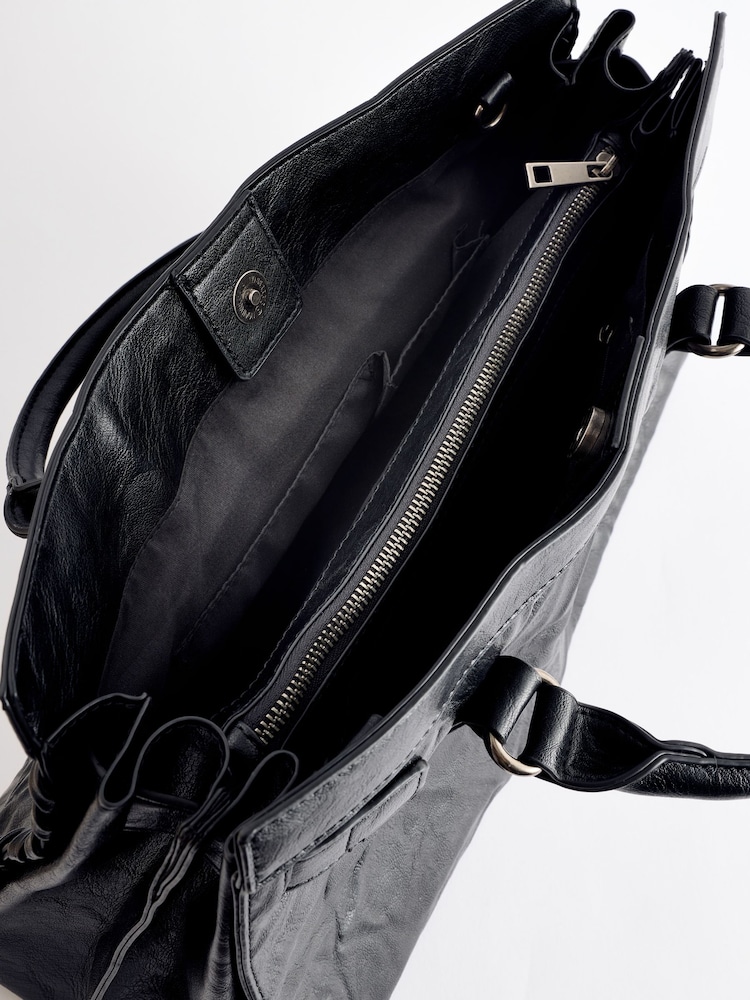 Black Washed Grab Bag - Image 6 of 6