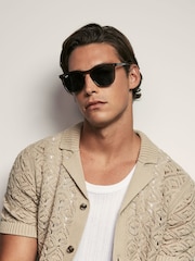 Ray-Ban Rb2210 Square Brown Sunglasses - Bild 2 von 9