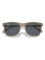 Ray-Ban Rb2210 Square Brown Sunglasses - Bild 9 von 9