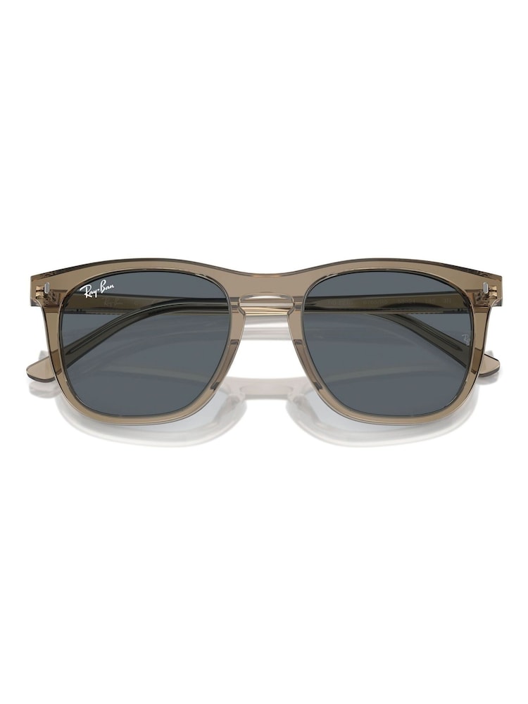 Ray-Ban Rb2210 Square Brown Sunglasses - Bild 9 von 9