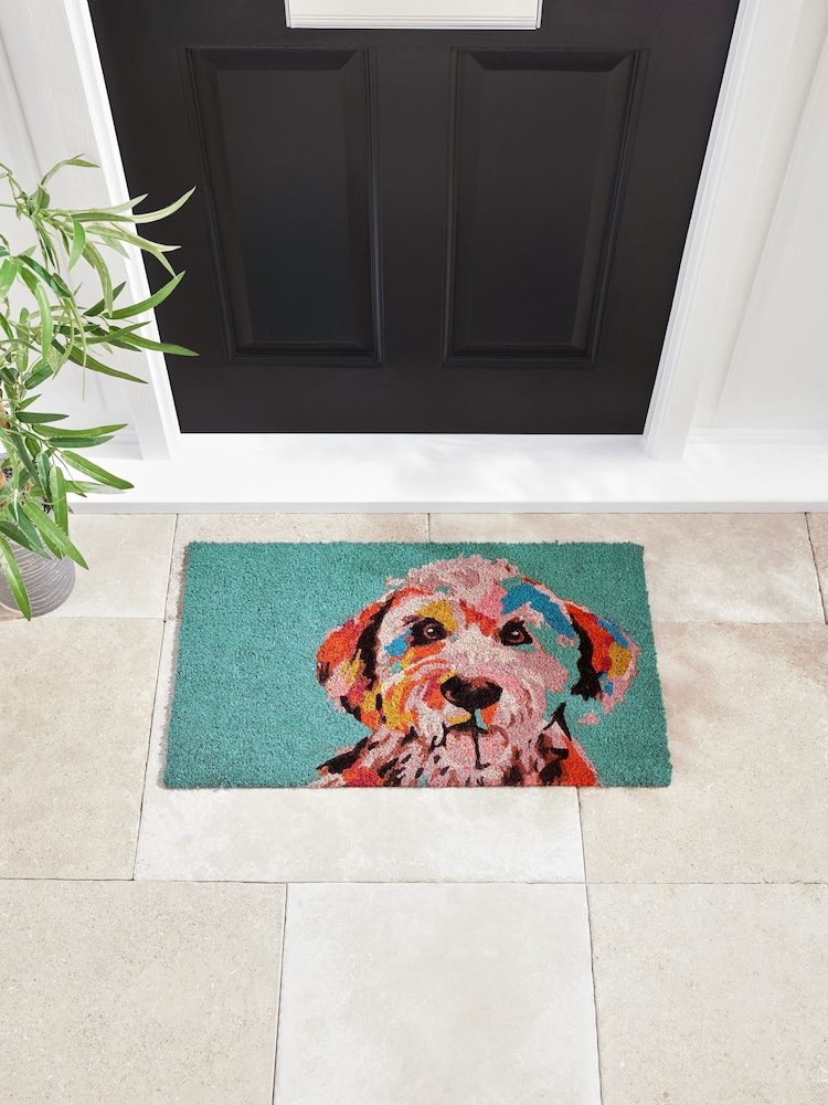 Cockapoo Coir Doormat - Imagen 1 de 7