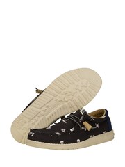 HEYDUDE Wally Stars n Skulls Black Shoes - Image 5 of 10