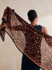 Animal Lightweight Scarf - Image 2 of 6