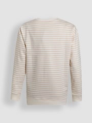 JoJo Maman Bébé Stone Maternity Christmas Pudding Sweatshirt - Image 4 of 5