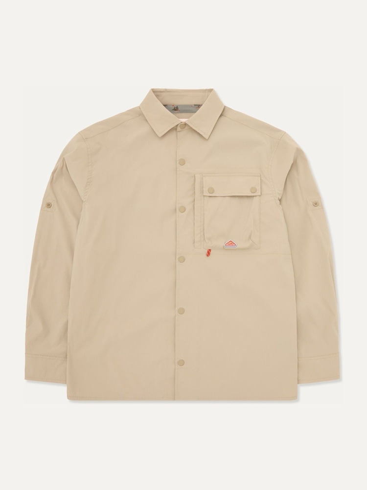 Sealskinz Grey Beighton Men's Long Sleeve Trail Shirt - Image 2 of 7 Sealskinz Grey Beighton Men's Long Sleeve Trail Shirt - Image 2 of 7