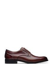 rjava - standarden Fit (G) - Clarks čevlji z vezalkami British Craftarlo - Slika 1 iz 7