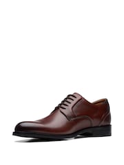 rjava - standarden Fit (G) - Clarks čevlji z vezalkami British Craftarlo - Slika 4 iz 7