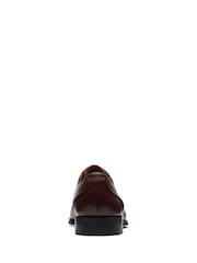 rjava - standarden Fit (G) - Clarks čevlji z vezalkami British Craftarlo - Slika 6 iz 7