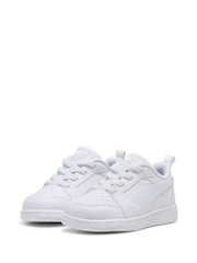 Puma Off White Rebound V6 Lo Toddlers Trainers - Image 3 of 6