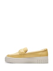 Clarks Yellow Leather Mayhill Cove Shoes - Image 2 of 7