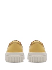 Clarks Yellow Leather Mayhill Cove Shoes - Image 4 of 7