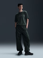 Nike Dark Green Sportswear Phoenix Short-Sleeve T-Shirt - Image 1 of 6