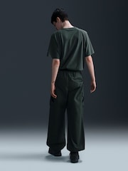 Nike Dark Green Sportswear Phoenix Short-Sleeve T-Shirt - Image 2 of 6