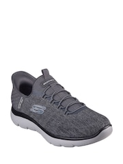 Skechers Blue Mens Slip In Summits Key Pace Trainers - Image 3 of 5