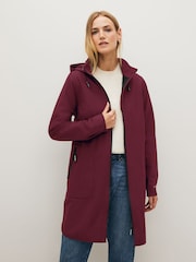 Ilse Jacobsen Waterproof A Line Softshell Raincoat - Image 1 of 5