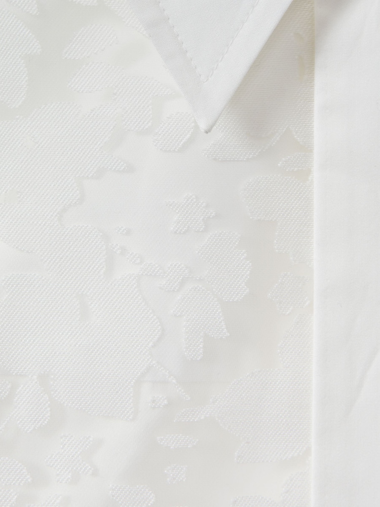 Reiss Ivory Delaney Cotton Burnout Floral Shirt - Image 5 of 5