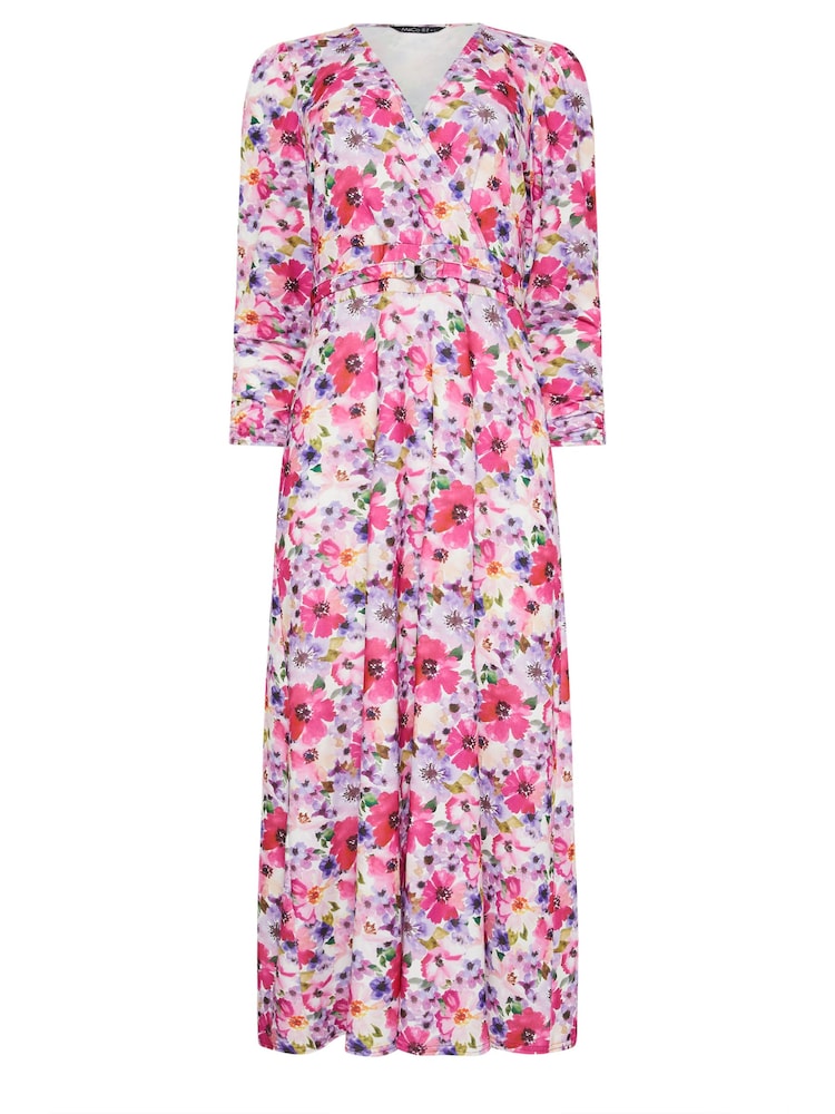 M&Co Watercolour Buckle Dress - Image 5 of 5 M&Co Watercolour Buckle Dress - Image 5 of 5