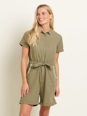 Brakeburn Green Playsuit - Image 1 of 5