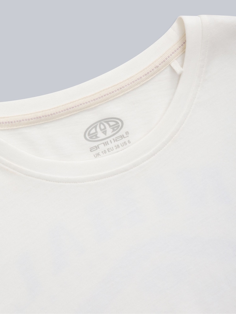 Animal Womens Holly Logo 100% Cotton T-Shirt - Imagen 9 de 9