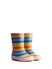 Hunter Kids Multi First Rainbow Wellies - Image 2 of 4
