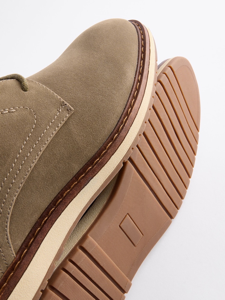Taupe Sports Boots - Image 3 of 6