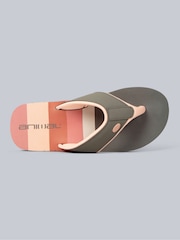 Animal Green Womens Swish Flip Flops - Image 2 of 5