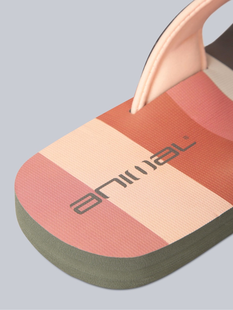 Animal Green Womens Swish Flip Flops - Image 5 of 5