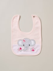 Rock-A-Bye Baby Boutique Pink 100% Cotton Print Gift Set 10 Piece - Image 5 of 6